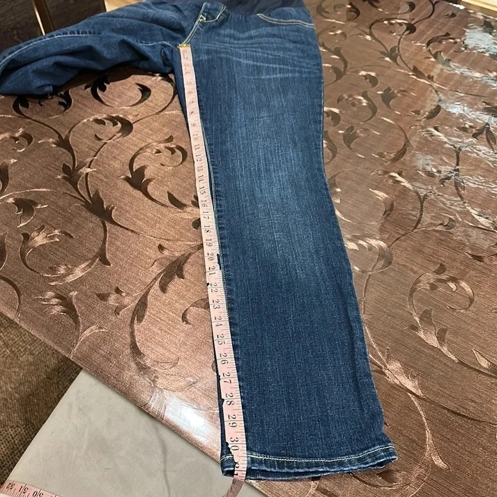 Old navy maternity Straight low panel jeans